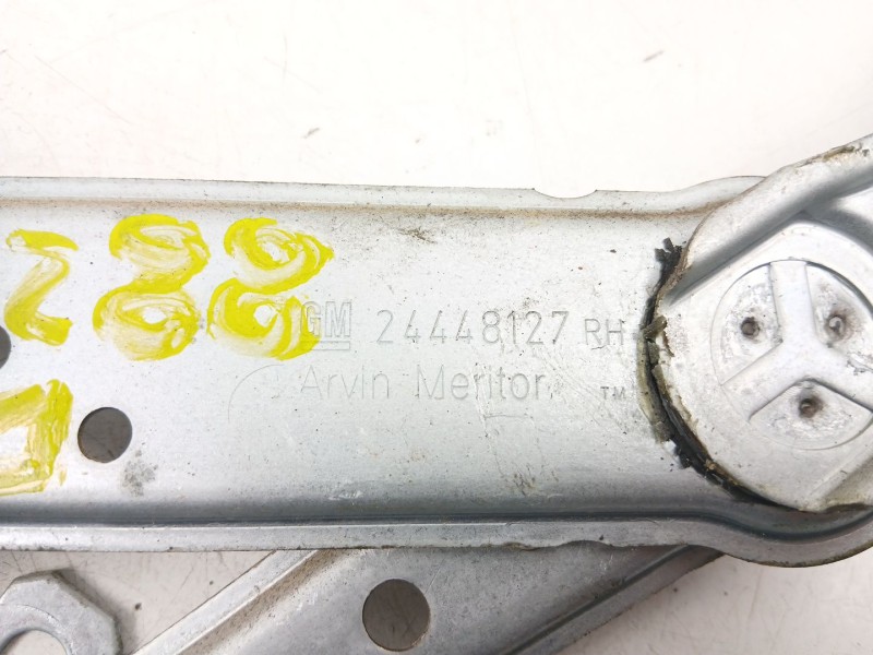 Recambio de elevalunas delantero derecho para opel combo furgoneta/monovolumen 1.7 dti 16v referencia OEM IAM 24448127 24462796 