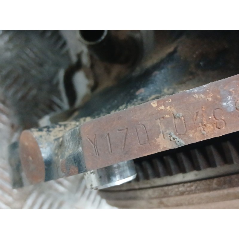 Recambio de motor turbo diesel para opel combo furgoneta/monovolumen 1.7 dti 16v referencia OEM IAM Y17DT  