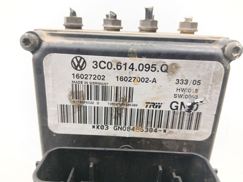 Recambio de abs para volkswagen passat b6 (3c2) 2.0 tdi 16v referencia OEM IAM 3C0614095Q  0265202461