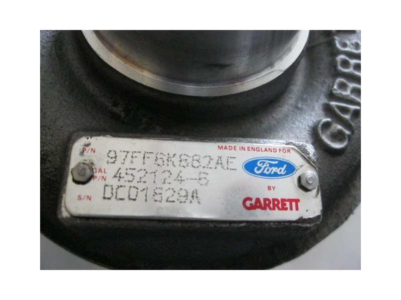 Recambio de turbo : ford mondeo : 1.8 d /rfn (89,76cv) 5p [2000] para ford mondeo 1.8 d /rfn referencia OEM IAM 97FF5K682AE  