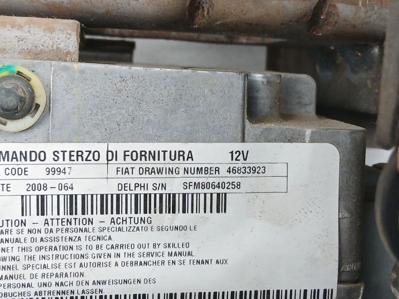 Recambio de bomba direccion electrica para fiat punto (188_) 1.9 jtd referencia OEM IAM 46833923  
