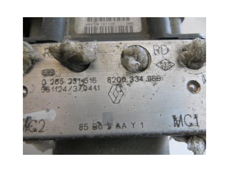 Recambio de abs : renault clio : 1.2 g/d4f d740 (74,8cv) 5p [2005] para renault clio 1.2 g/d4f d740   referencia OEM IAM 0265231