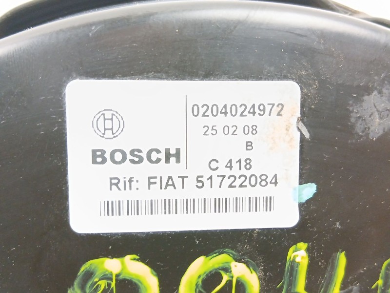 Recambio de servofreno para fiat punto (188_) 1.9 jtd referencia OEM IAM 51722084  0204024972