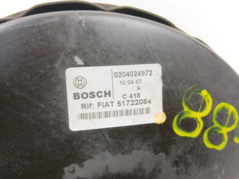 Recambio de servofreno para fiat punto (188_) 1.3 jtd 16v referencia OEM IAM 51722084  0204024972