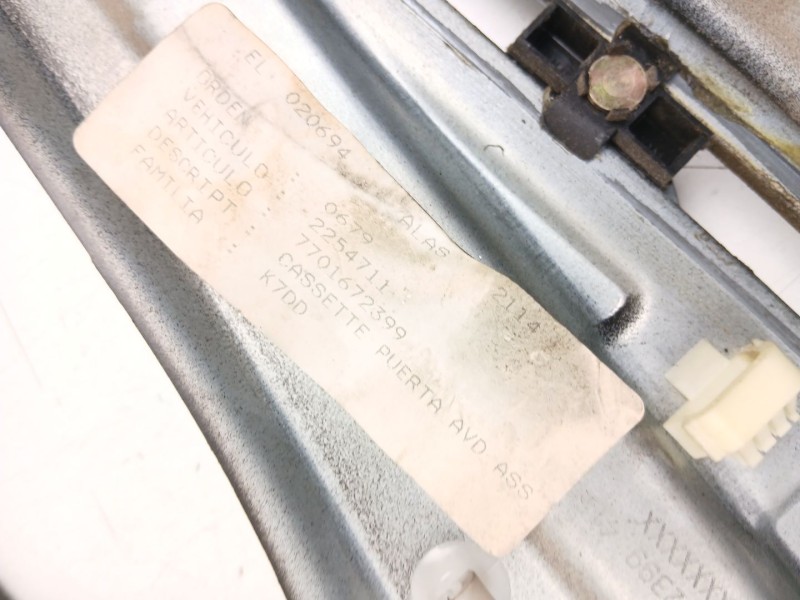 Recambio de elevalunas delantero derecho para renault laguna i (b56_, 556_) 1.8 (b56a/b) referencia OEM IAM 7701672399  