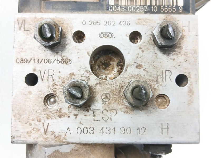 Recambio de abs para mercedes-benz clase e (w210) e 270 cdi (210.016) referencia OEM IAM A0034319012  0265202436