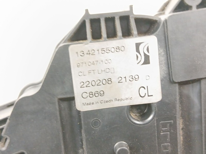 Recambio de cerradura puerta delantera izquierda para fiat ducato autobús (250_) 160 multijet 3,0 d referencia OEM IAM 134215508