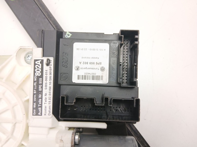 Recambio de elevalunas delantero izquierdo para audi a3 (8p1) 2.0 tdi 16v referencia OEM IAM 8P0959801A  