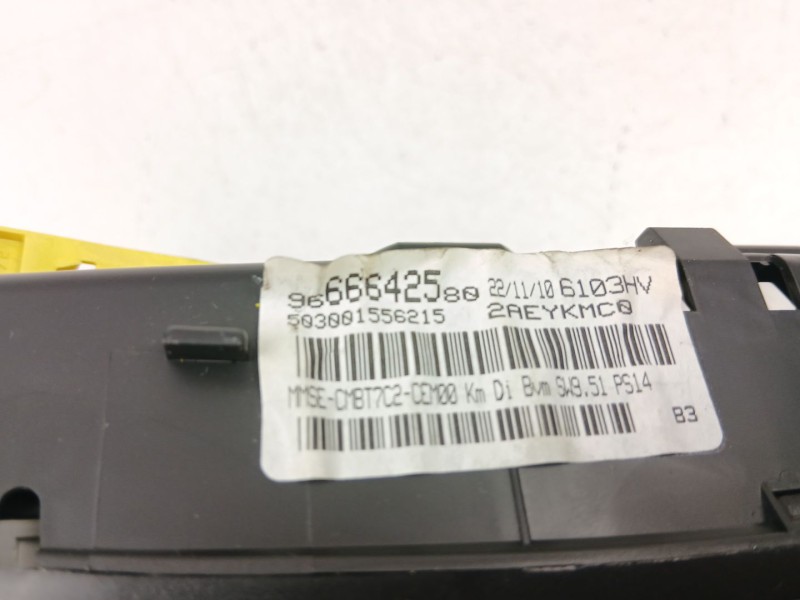 Recambio de cuadro instrumentos para peugeot 308 i (4a_, 4c_) 1.6 hdi referencia OEM IAM 9666642580  