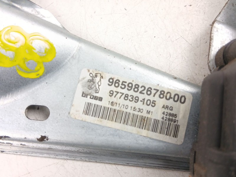 Recambio de elevalunas trasero izquierdo para peugeot 308 i (4a_, 4c_) 1.6 hdi referencia OEM IAM 9659826780 9659834880 