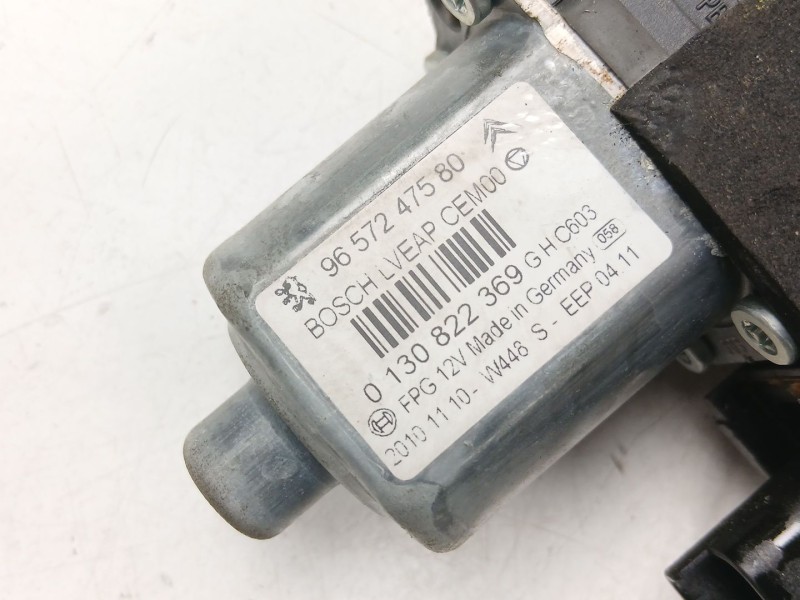 Recambio de elevalunas delantero derecho para peugeot 308 i (4a_, 4c_) 1.6 hdi referencia OEM IAM 9657247580  