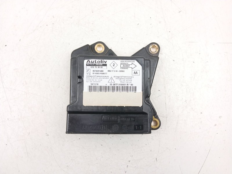 Recambio de centralita airbag para peugeot 308 i (4a_, 4c_) 1.6 hdi referencia OEM IAM 9674291480  619763800