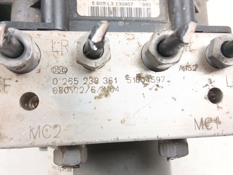 Recambio de abs para fiat ducato autobús (250_) 160 multijet 3,0 d referencia OEM IAM 51804597  0265233361
