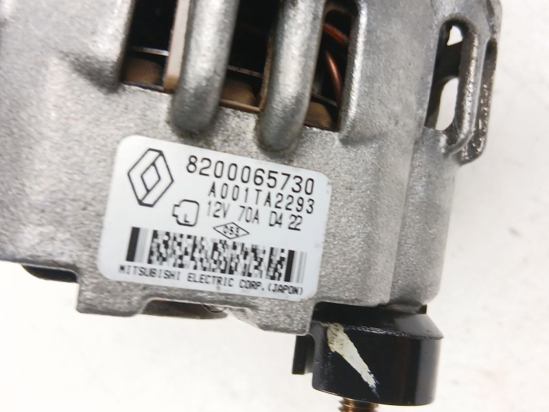 Recambio de alternador para renault clio ii (bb_, cb_) 1.2 lpg referencia OEM IAM 8200065730  A001TA2293