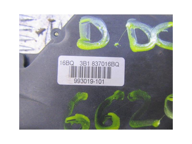 Recambio de cerradura pta. del. dch. : seat cordoba : 1.9 tdi (100,61cv) [2005] para seat cordoba 1.9 tdi referencia OEM IAM 3B1