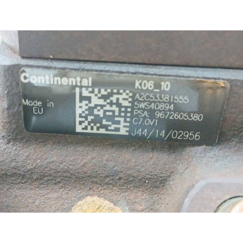 Recambio de bomba inyectora diesel para peugeot 308 i (4a_, 4c_) 1.6 hdi referencia OEM IAM 9672605380  