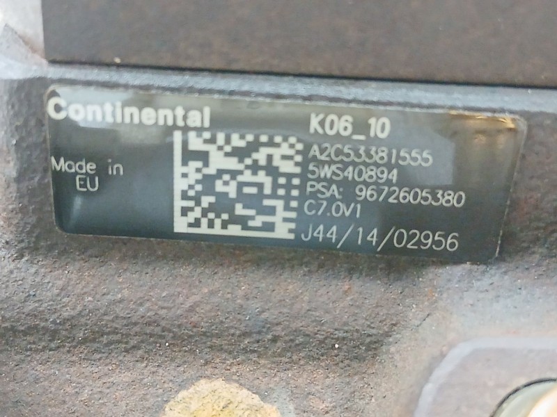 Recambio de bomba inyectora diesel para peugeot 308 i (4a_, 4c_) 1.6 hdi referencia OEM IAM 9672605380  