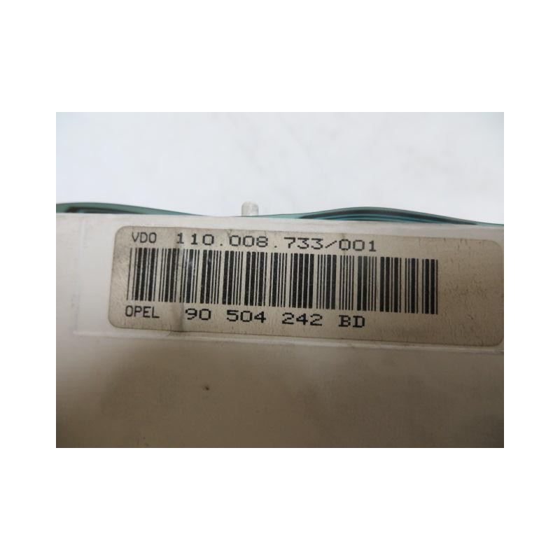 Recambio de cuadro instrumentos : opel vectra : 1.7 d -x17dt (81,60cv) 4p [1996] para opel vectra 1.7 d -x17dt referencia OEM IA
