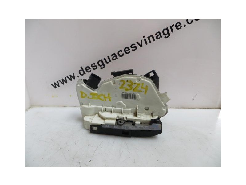 Recambio de cerradura pta. del. dch. : skoda fabia : 1.6 tdi (cay) 105cv 5p [2010] para skoda fabia 1.6 tdi (cay) 105cv  5p refe