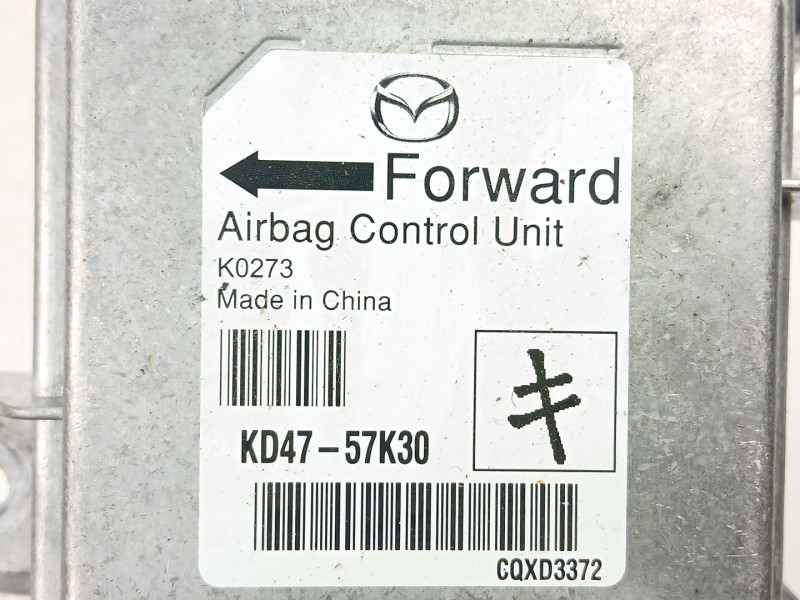 Recambio de centralita airbag para mazda cx-5 (ke, gh) 2.2 d awd (ke2aw) referencia OEM IAM KD4757K30  