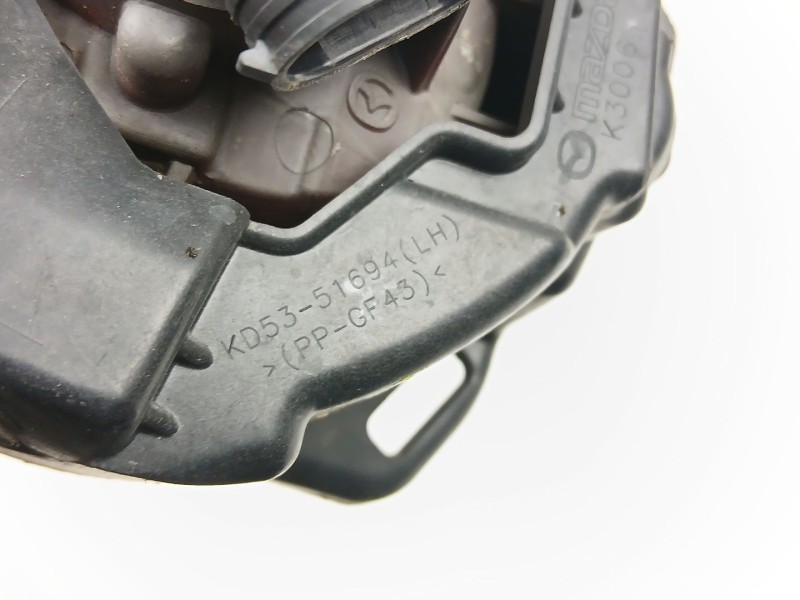 Recambio de antiniebla izquierdo para mazda cx-5 (ke, gh) 2.2 d awd (ke2aw) referencia OEM IAM KD5351694  