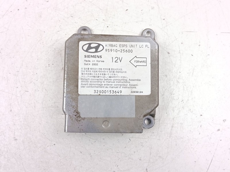 Recambio de centralita airbag para hyundai accent ii sedán (lc) 1.6 referencia OEM IAM 9591025600  5WK42932