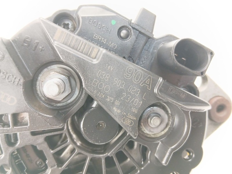 Recambio de alternador para seat ibiza ii (6k1) 1.9 tdi referencia OEM IAM 038903023L  0124325001