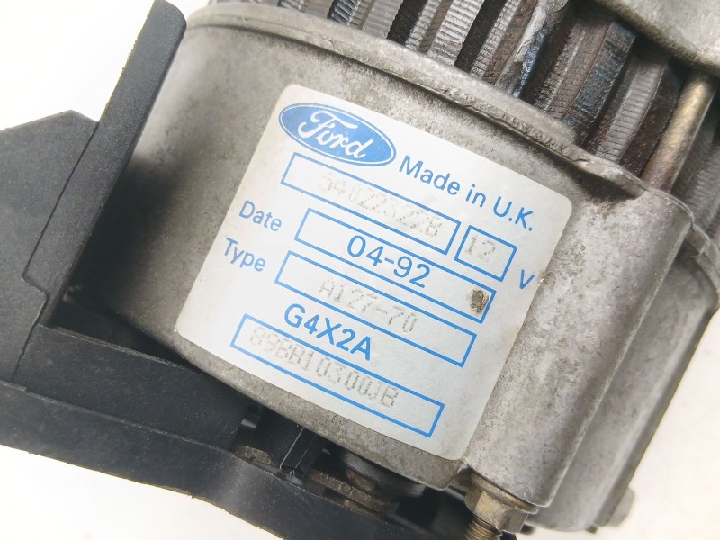 Recambio de alternador para ford sierra ii (gbg, gb4) 2.0 i referencia OEM IAM 89BB10300JB  A12770