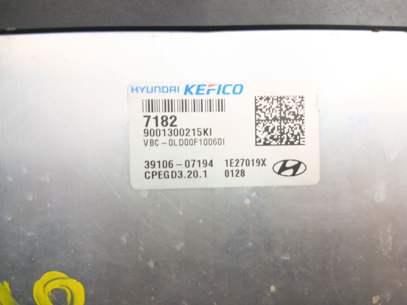 Recambio de centralita para hyundai i20 iii (bc3, bi3) 1.0 t-gdi hybrid 48v referencia OEM IAM 3910607194  