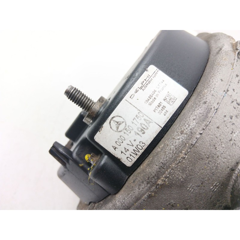 Recambio de alternador para mercedes-benz clase e (w210) e 270 cdi (210.016) referencia OEM IAM A0001501750  