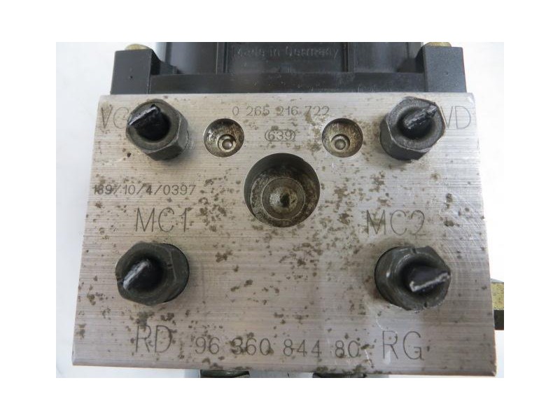 Recambio de abs : citroen xsara : 1.6 g -nfu 16v (108cv)5p ranchera [2001] para citroen xsara 1.6 g -nfu 16v (108cv ranchera 1.6