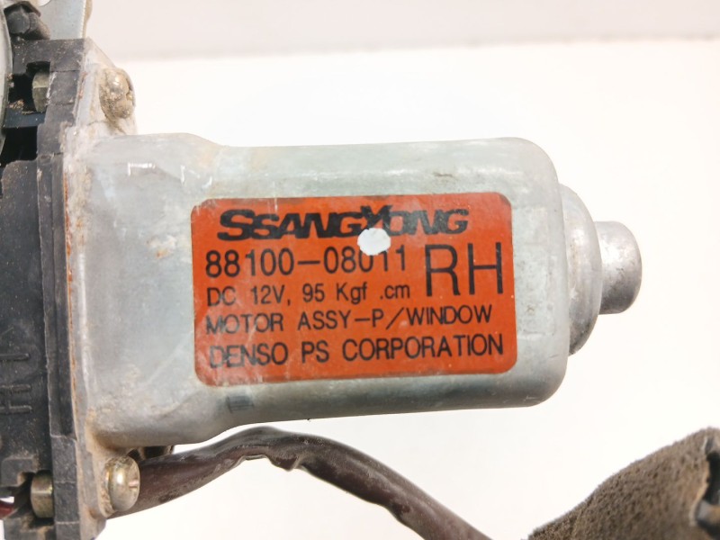 Recambio de elevalunas delantero derecho para ssangyong rexton / rexton ii (gab_) 2.9 td referencia OEM IAM 7234008001  