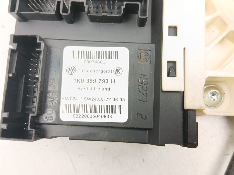 Recambio de elevalunas delantero izquierdo para seat leon (1p1) 1.9 tdi referencia OEM IAM 1P0837401A 1K959793H 