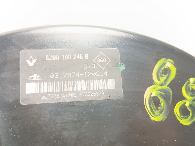 Recambio de servofreno para renault laguna ii (bg0/1_) 2.2 dci (bg0f) referencia OEM IAM 8200100246  03787412024