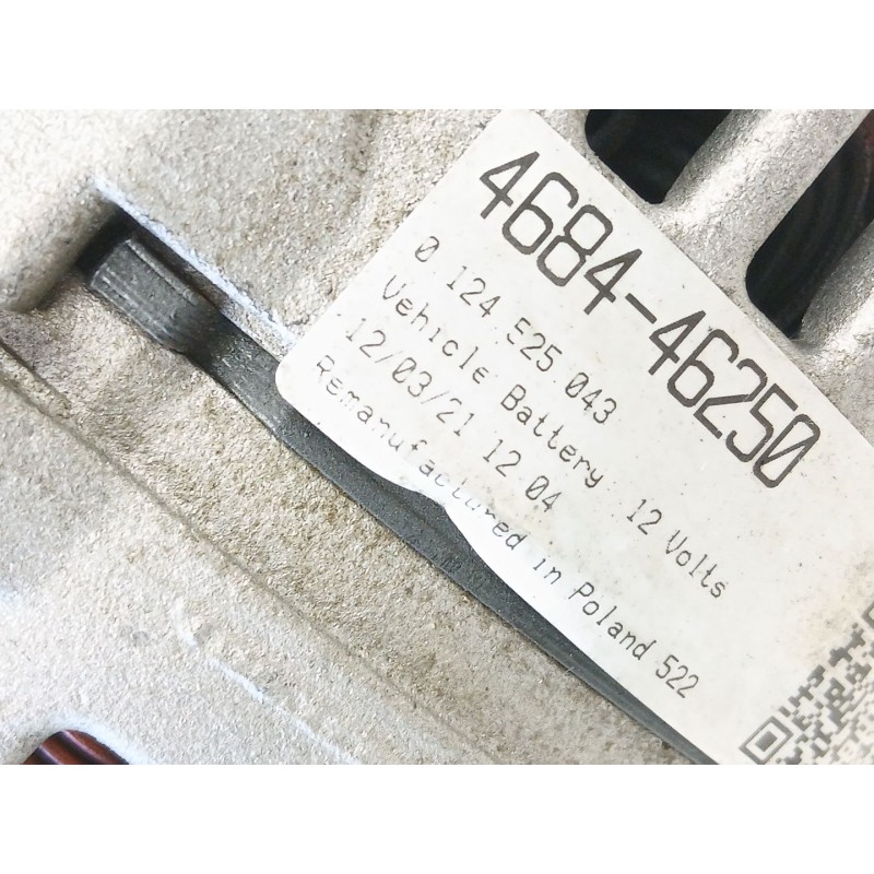 Recambio de alternador para renault laguna ii (bg0/1_) 2.2 dci (bg0f) referencia OEM IAM 8200660020  0124525043