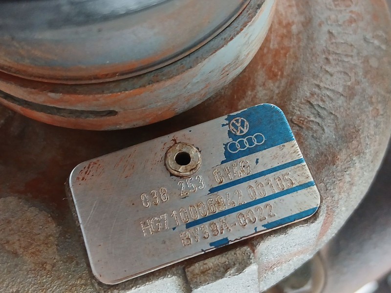 Recambio de turbo para seat leon (1p1) 1.9 tdi referencia OEM IAM 038253014G  BV39A0022