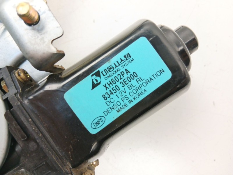 Recambio de elevalunas trasero izquierdo para kia sorento i (jc) 2.5 crdi referencia OEM IAM 834503E000  