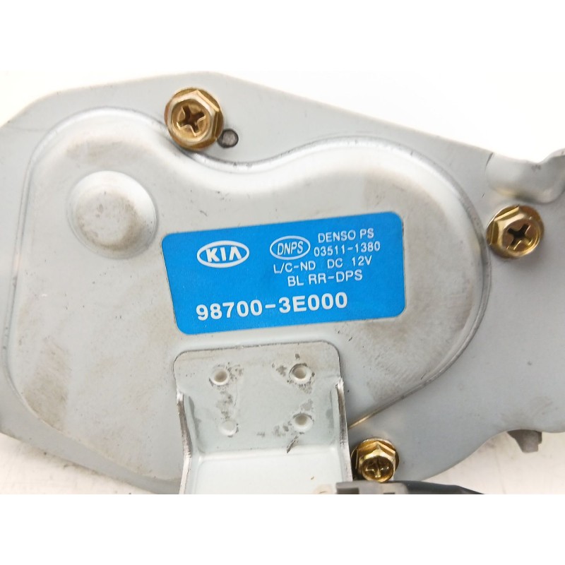 Recambio de motor limpia trasero para kia sorento i (jc) 2.5 crdi referencia OEM IAM 987003E000  