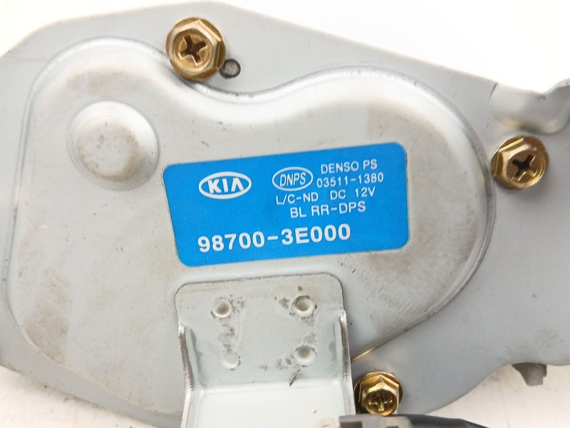 Recambio de motor limpia trasero para kia sorento i (jc) 2.5 crdi referencia OEM IAM 987003E000  