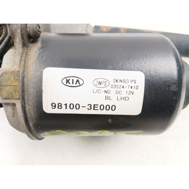 Recambio de motor limpia delantero para kia sorento i (jc) 2.5 crdi referencia OEM IAM 981003E000  