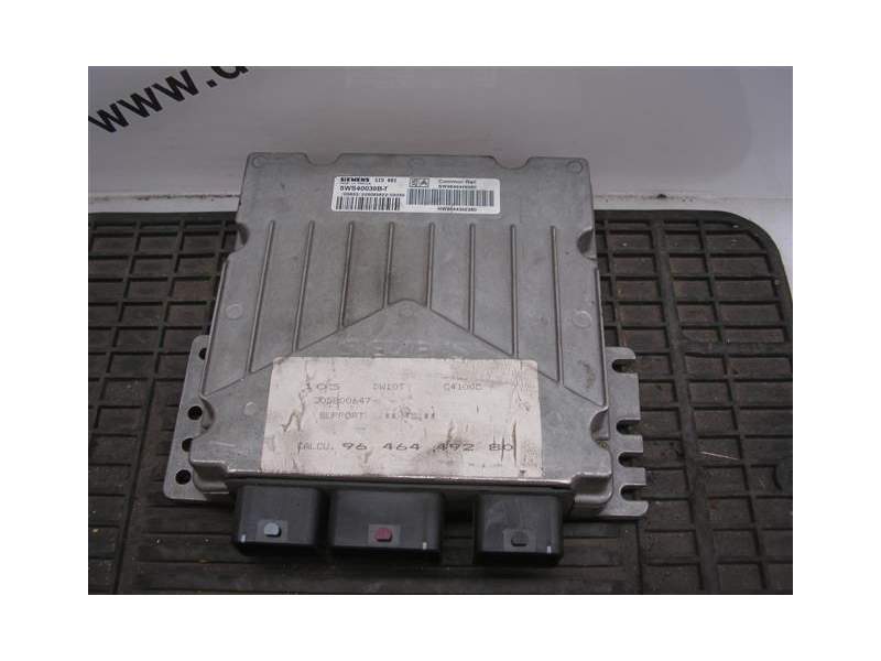 Recambio de centralita para peugeot 307 2.0 hdi-(90cv rhy) referencia OEM IAM 9646449280 5WS40030BT 