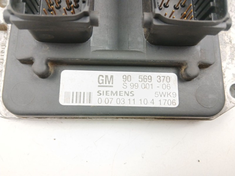 Recambio de centralita para opel vectra b (j96) 1.8 i 16v (f19) referencia OEM IAM 90569370  