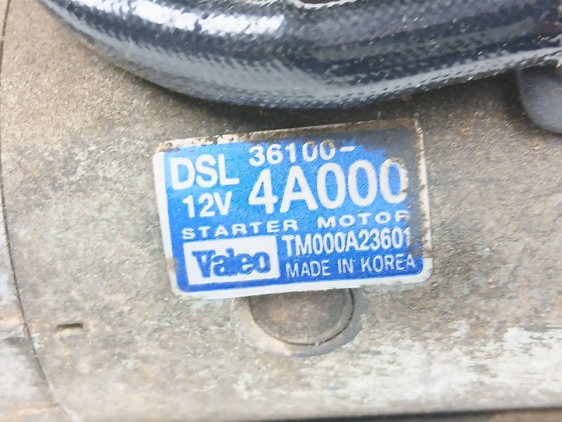 Recambio de motor arranque para kia sorento i (jc) 2.5 crdi referencia OEM IAM 361004A000  TM000A23601