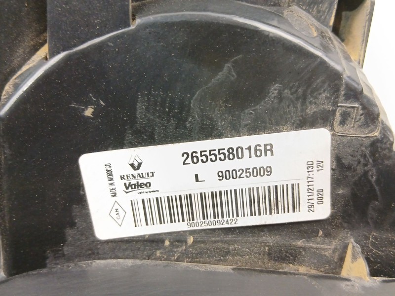 Recambio de piloto trasero izquierdo para dacia lodgy (js_) 1.5 dci referencia OEM IAM 265558016R  