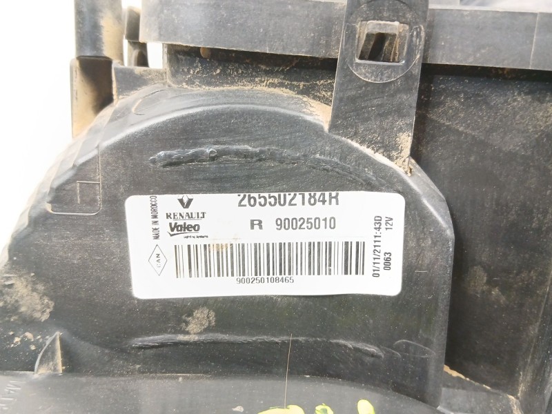 Recambio de piloto trasero derecho para dacia lodgy (js_) 1.5 dci referencia OEM IAM 265502184R  