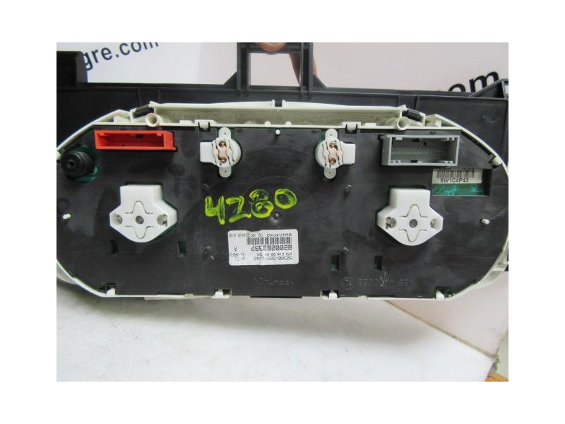 Recambio de cuadro instrumentos : renault vel satis : 2.2 d /g9t d7 (149,60cv) [2003] para renault vel satis 2.2 d /g9t d7 refer