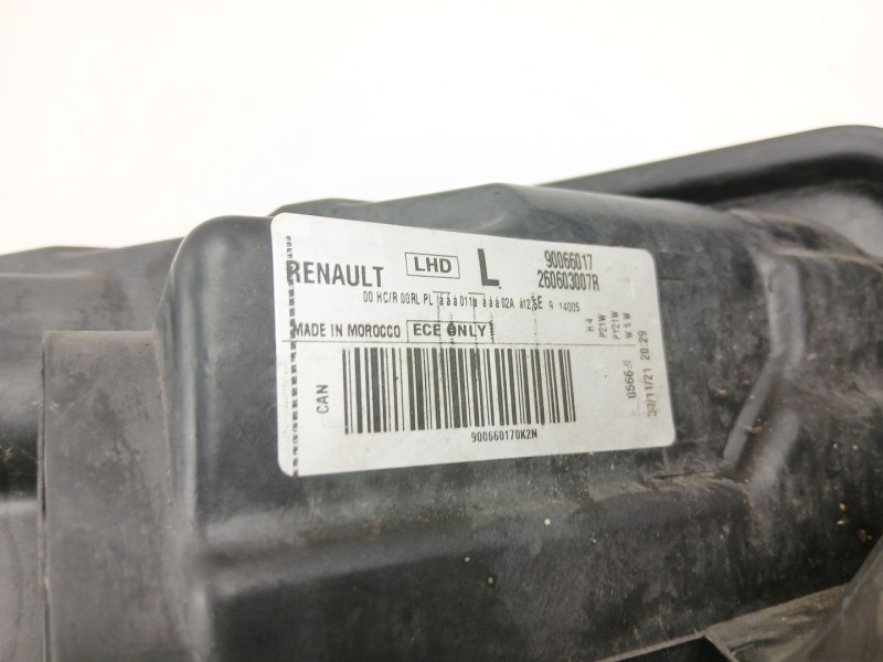 Recambio de faro izquierdo para dacia lodgy (js_) 1.5 dci referencia OEM IAM 260603007R  