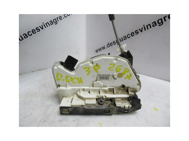 Recambio de cerradura pta. del. dch. : seat ibiza : 1.9 tdi -bls (104,72cv) 3p [2008] para seat ibiza 1.9 tdi -bls  3p referenci