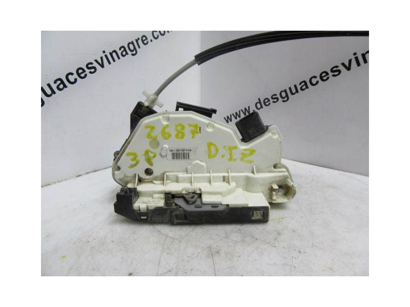 Recambio de cerradura pta. del. izq. : seat ibiza : 1.9 tdi -bls (104,72cv) 3p [2008] para seat ibiza 1.9 tdi -bls  3p referenci