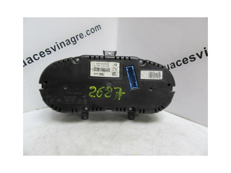 Recambio de cuadro instrumentos : seat ibiza : 1.9 tdi -bls (104,72cv) 3p [2008] para seat ibiza 1.9 tdi -bls  3p referencia OEM
